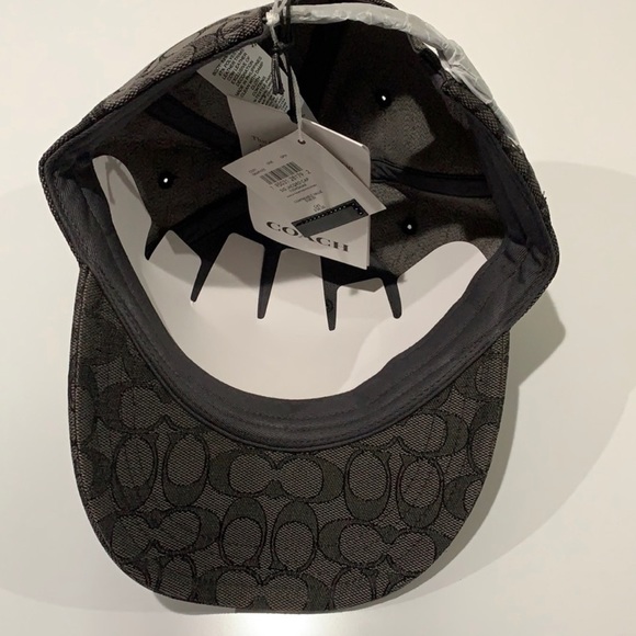 🌸NEW COACH 💯 authentic SIGNATURE Men’s Baseball Cap 🧢 With Tags. - Picture 7 of 13